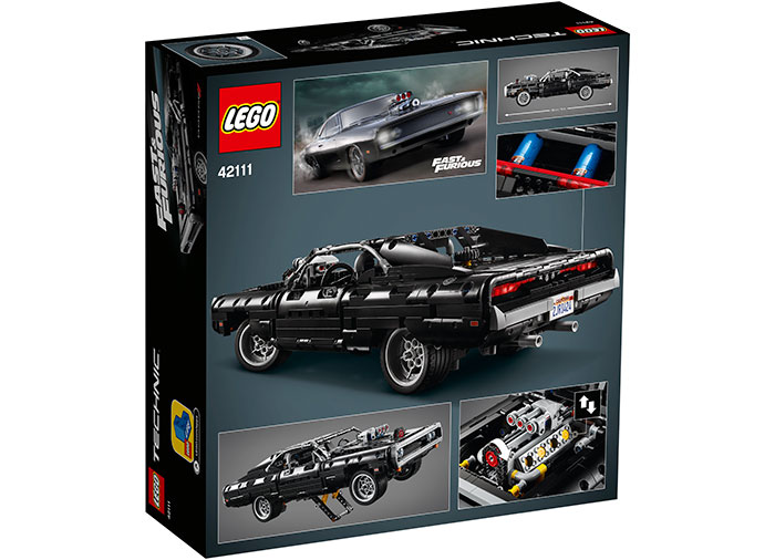 Dom's dodge charger lego technic - 1