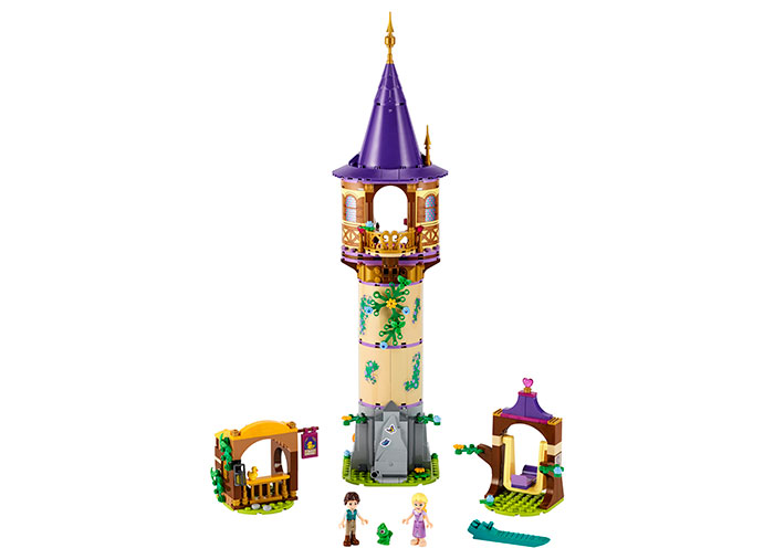 Turnul lui rapunzel lego disney princess - 1