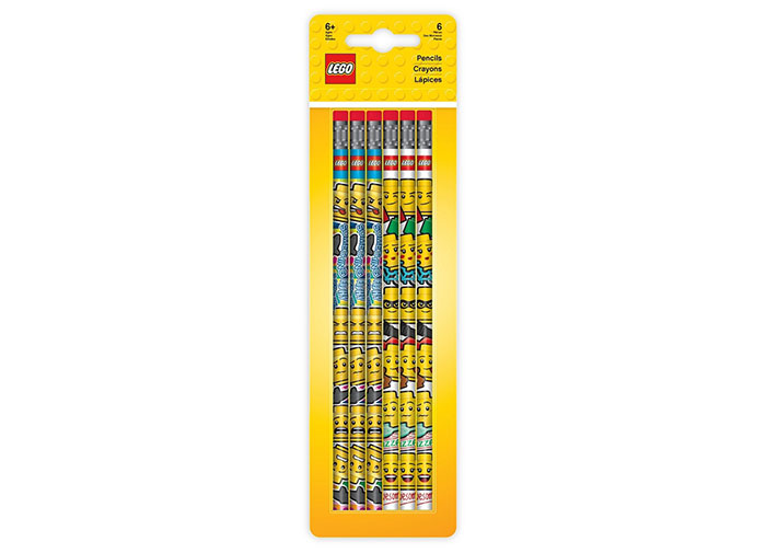 Set 6 creioane grafit cu radiera lego kizo.ro imagine 2022 protejamcopilaria.ro