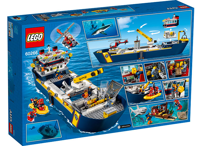 Nava de explorare a oceanului lego city - 1