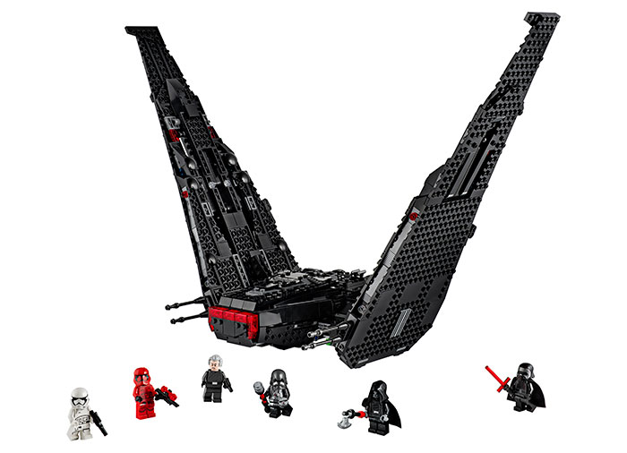 Kylo ren's shuttle lego star wars - 2