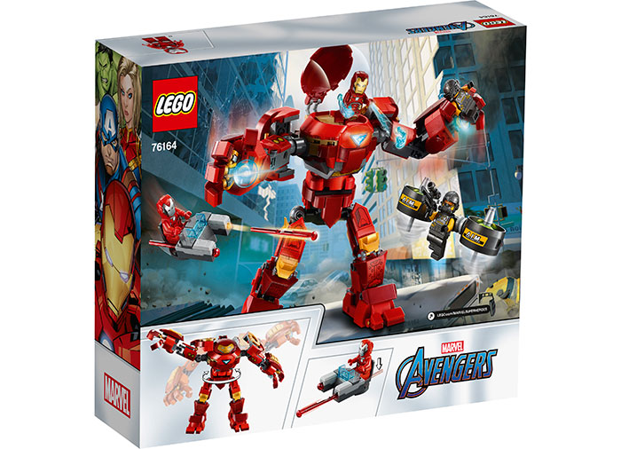 Iron man hulkbuster si aim agent lego marvel super heroes - 1