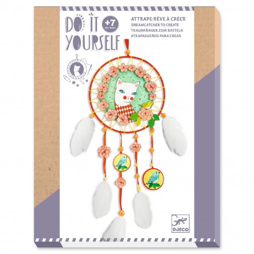 Joc creativ arlecat dreamcatcher set diy djeco