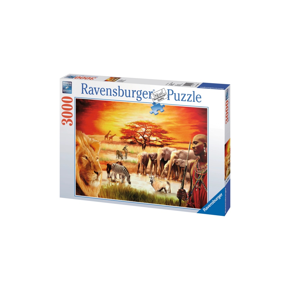 Puzzle adulti savana 3000 piese ravensburger