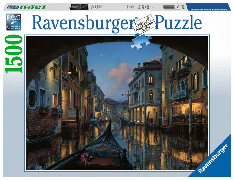 Puzzle copii si adulti venetia 1500 piese ravensburger