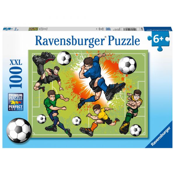 Puzzle fotbalisti 100 piese ravensburger