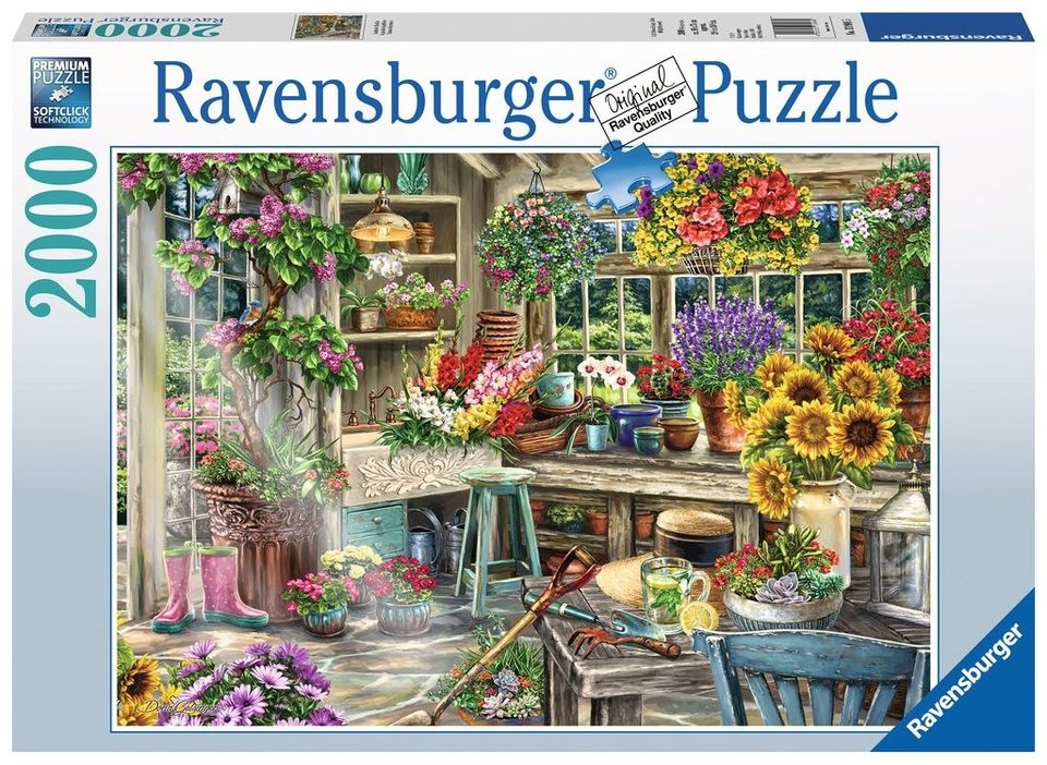 Puzzle adulti paradis gradinar 2000 piese ravensburger