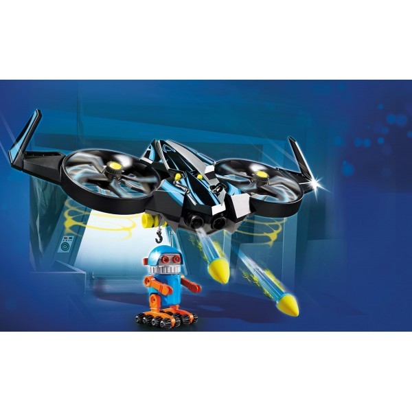 Robitron cu drona playmobil movie - 1