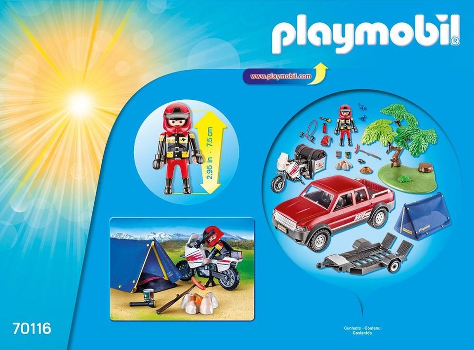 Set camping playmobil family fun - 2