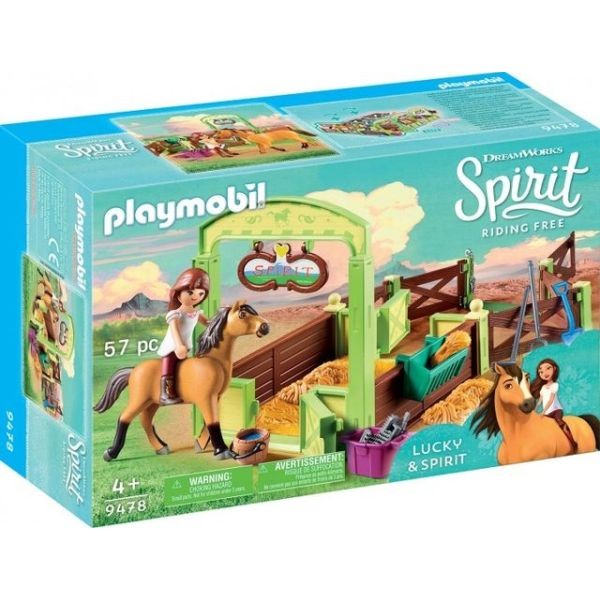 Spatiu ingrijire cai lucky playmobil spirit