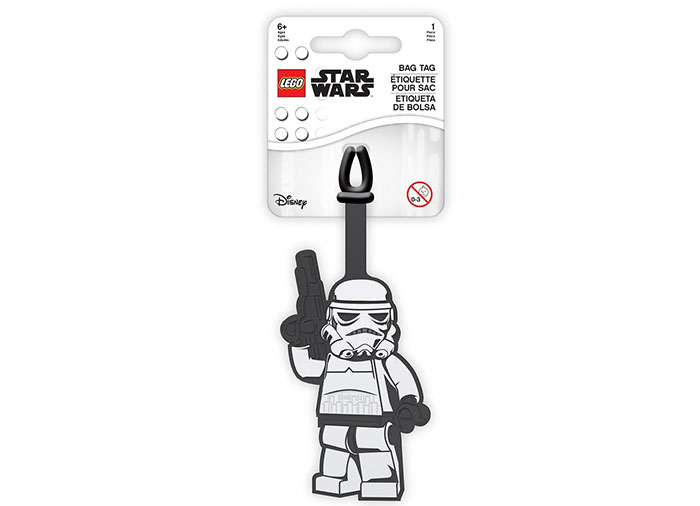 Eticheta bagaje lego star wars stormtrooper imagine