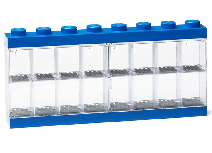 Cutie albastra pentru 16 minifigurine lego kizo.ro imagine 2022 protejamcopilaria.ro