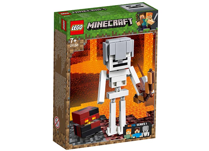 Minecraft schelet bigfig si cub de magma lego minecraft