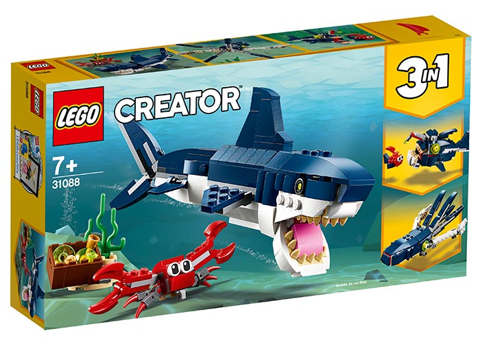 Creaturi marine din adancuri lego creator
