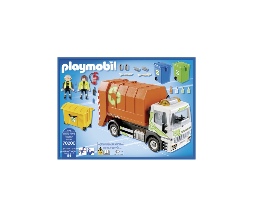Camion de reciclat playmobil city life - 1