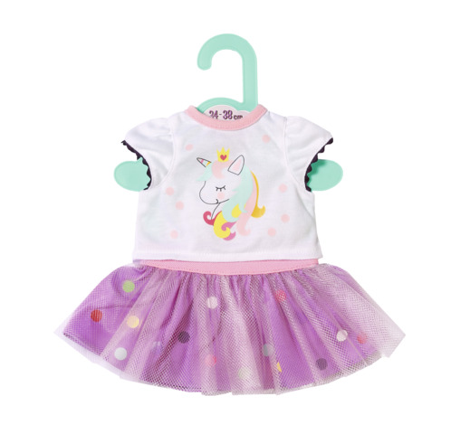 Tricou si fusta tutu 36 cm dolly moda zapf