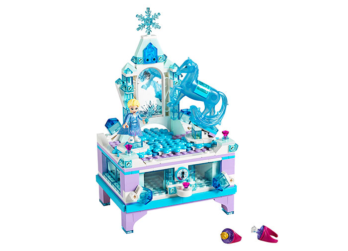 Cutia de bijuterii a elsei lego disney princess - 1