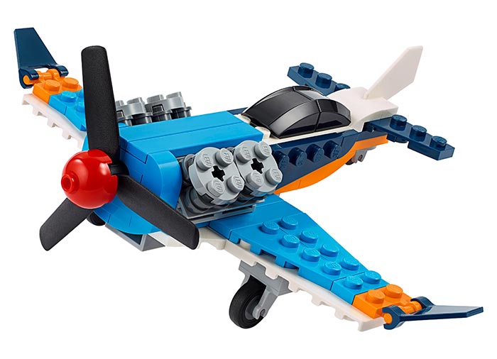 Avion cu elice lego creator - 1