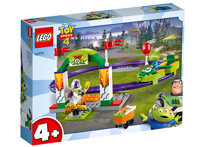 Carnavalul cu montagne russe lego toy story 4