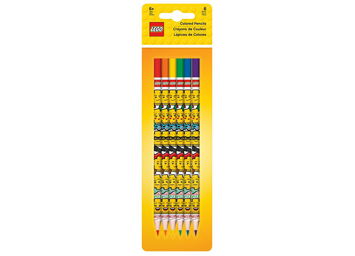 Set 6 creioane colorate lego iconic kizo.ro imagine 2022 protejamcopilaria.ro