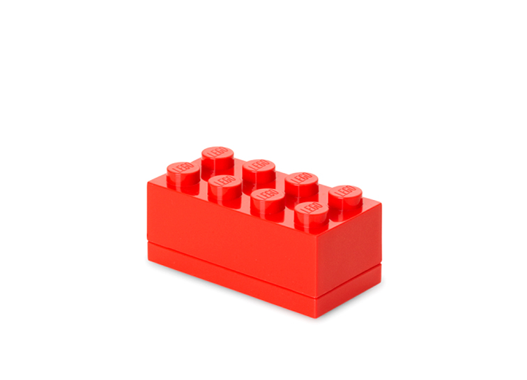 Mini cutie depozitare lego 2×4 rosu kizo.ro imagine 2022 protejamcopilaria.ro
