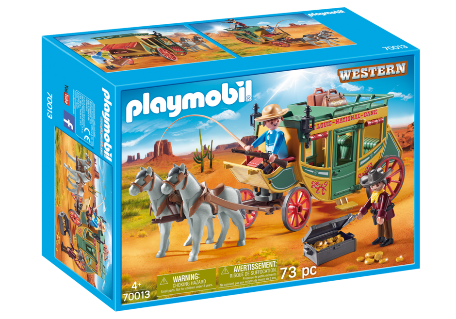 Trasura cu comori playmobil country