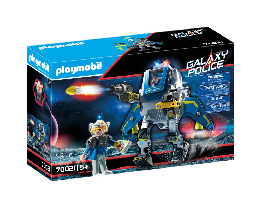 Robotul politiei galactice playmobil galaxy police