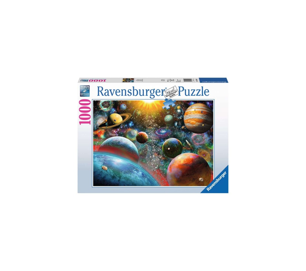 Puzzle copii si adulti planete 1000 piese ravensburger