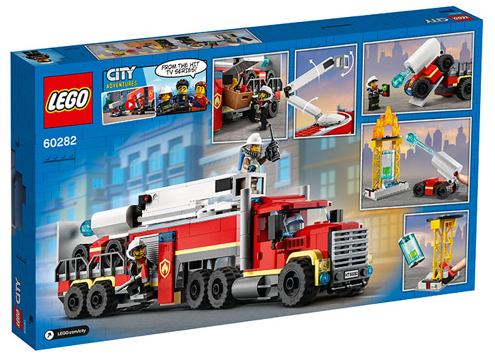 Unitate de comanda a pompierilor lego city - 2