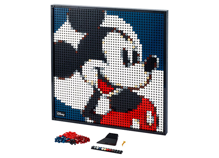 Mickey mouse lego art - 2