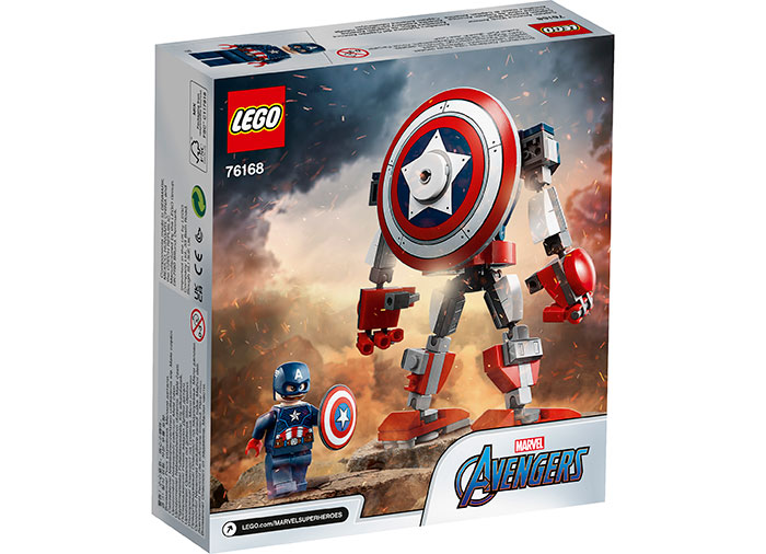 Armura lui captain america lego marvel super heroes - 2