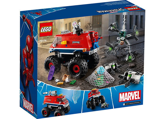 Monster truck spider man si mysterio lego marvel super heroes - 1