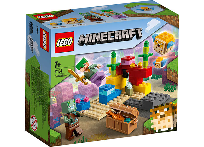 Reciful de corali lego minecraft