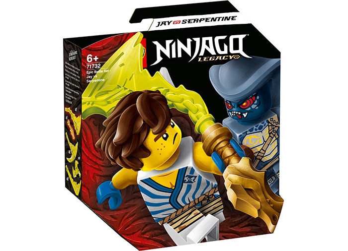 Batalie epica jay vs serpentine lego ninjago