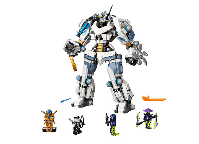 Robotul titan al lui zane lego ninjago - 2