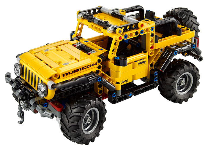 Jeep wrangler lego technic - 2