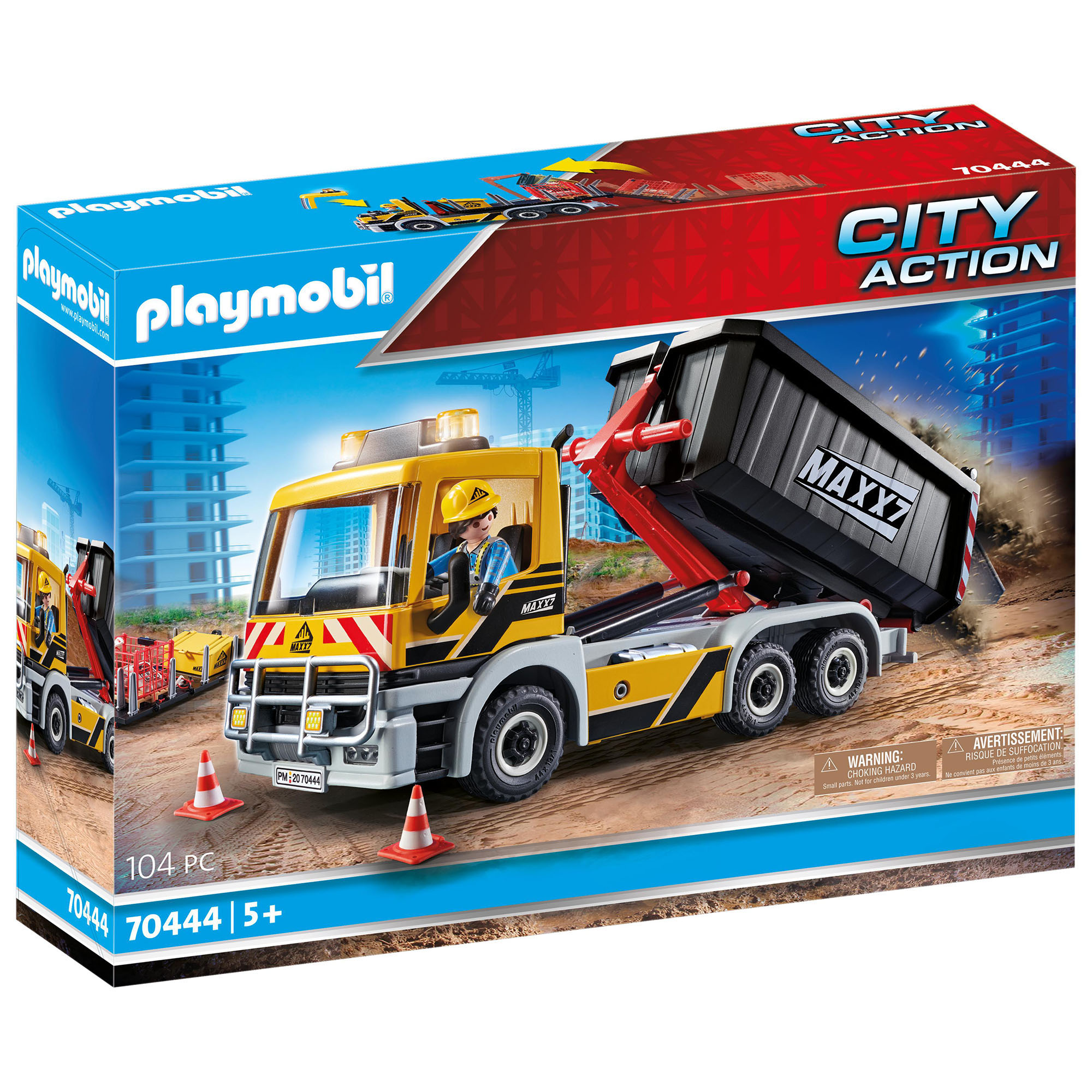 Camion cu remorca detasabila playmobil city action