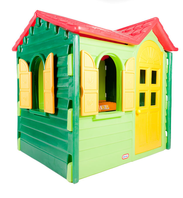 Casuta de vacanta verde little tikes