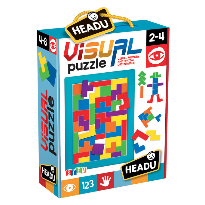 Joc educativ puzzle vizual headu