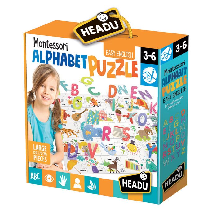 Puzzle alfabet 3d headu Headu imagine 2022 protejamcopilaria.ro