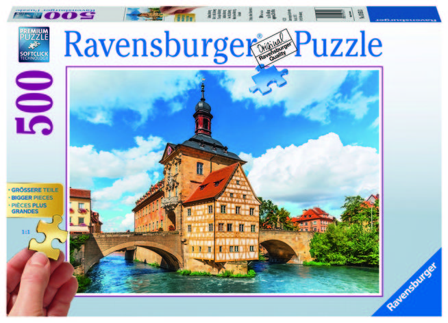 Puzzle bamberg bavaria 500 piese ravensburger