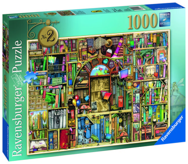 Puzzle adulti libraria bizara 2, 1000 piese ravensburger