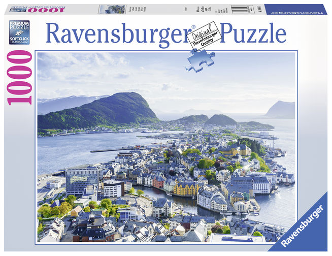 Puzzle copii si adulti alesund 1000 piese ravensburger