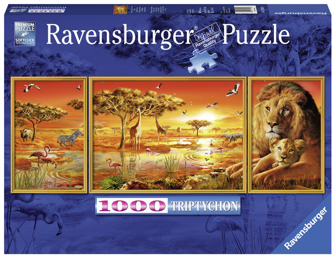 Puzzle copii si adulti africa 1000 piese ravensburger