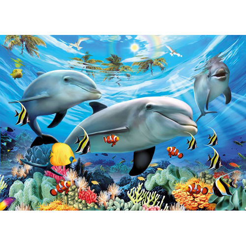 Puzzle delfini 300 piese ravensburger