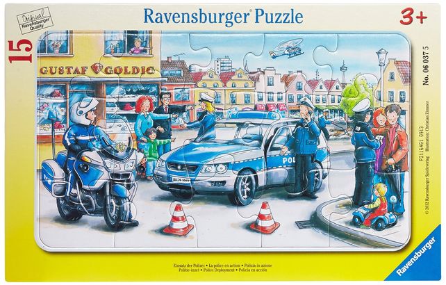 Puzzle departamentul politiei 15 piese ravensburger
