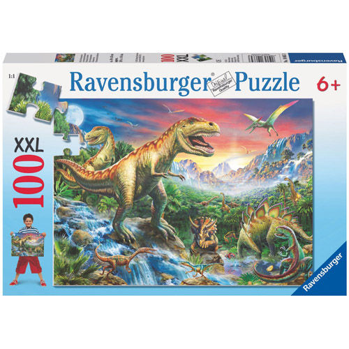 Puzzle epoca dinozaurilor 100 piese ravensburger