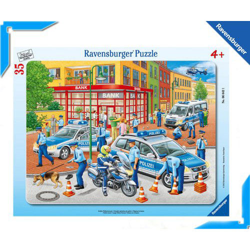 Puzzle fortele politiei 35 piese ravensburger