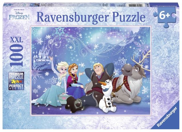 Puzzle frozen relaxare 100 piese ravensburger