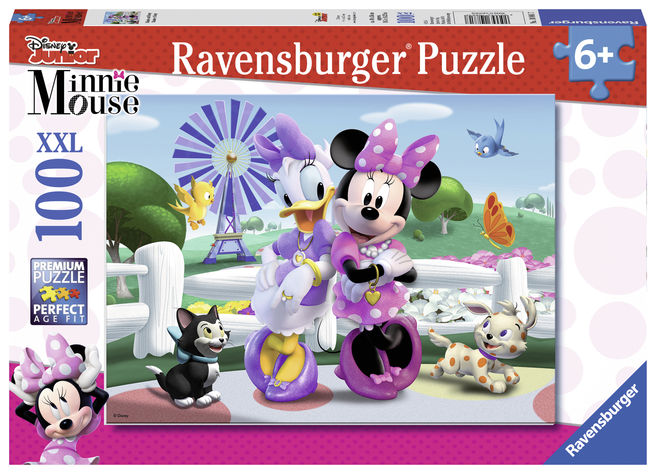 Puzzle minnie si daisy 100 piese ravensburger